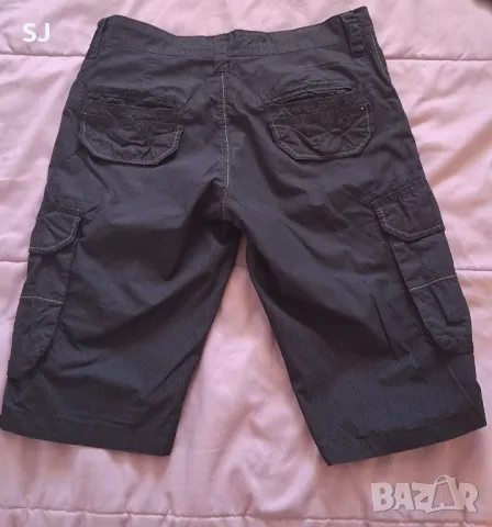 Мъжки къси летни панталони, със странични джобове, в черно , снимка 3 - Къси панталони - 50154836