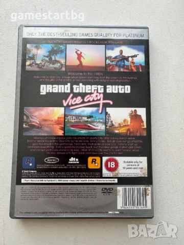 Grand Theft Auto Vice city за PS2, снимка 2 - Игри за PlayStation - 53614397