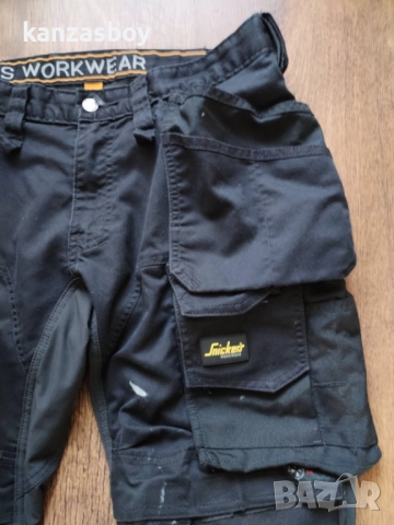 Snickers AllroundWork Trousers - страхотен работен панталон 48/М- мъжки работен панталон , снимка 5 - Спортни дрехи, екипи - 52957051