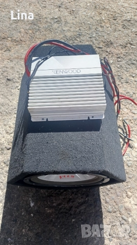 Бас каса с усилвател, снимка 4 - Тонколони - 51581325