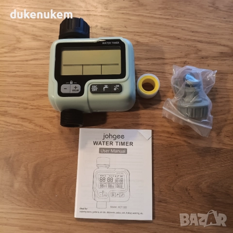 Програматор за напояване, таймер, 1 изход, автоматично поливане, 4 изхода, 16 индивидуални програми , снимка 9 - Други - 52711109