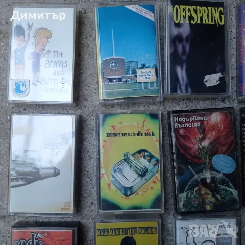 Лот 12 бр. оригинални аудиокасети от 90-те (Хиподил, The Prodigy, Offspring, RATM), снимка 3 - Аудио касети - 55823471