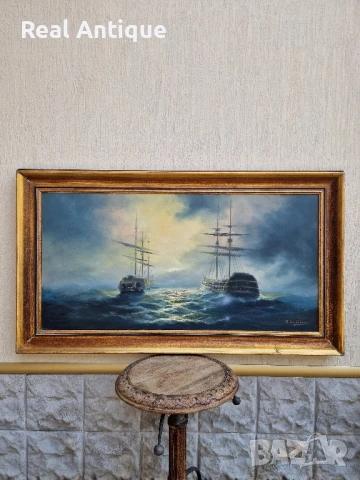 Топ Огромна уникална майсторска авторска картина масло върху платно , снимка 2 - Картини - 51190540