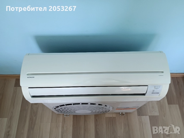 ПРОДАДЕН:Инверторен климатик Hitachi RAS-E10H2, снимка 2 - Климатици - 51710530