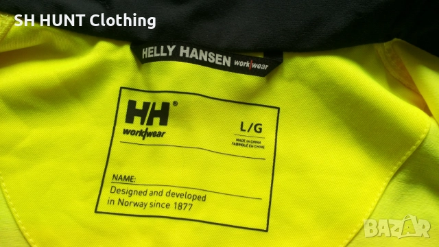 HELLY HANSEN 77210 ALNA Work Wear Jacket размер L работно яке W3-71, снимка 11 - Якета - 52111711