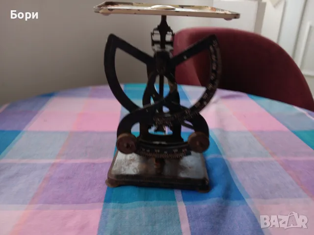 Стар кантар до 1кг Columbus Bilateral, снимка 3 - Други ценни предмети - 49038904