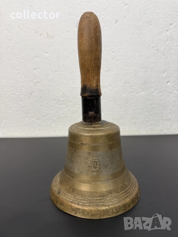 Голяма ръчна палубна камбана / звънец. №7789, снимка 4 - Антикварни и старинни предмети - 52926590