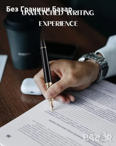 Нова ZiYoMuo Луксозен писалка с 24K златен връх + подаръчна кутия, снимка 3 - Други - 48986874