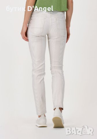 MOS MOSH панталон в бежово и бяло, снимка 3 - Панталони - 41805902