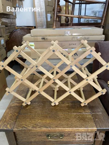 Дървени стелажи за вино 3бр.