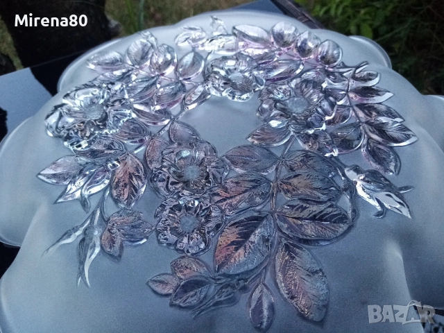 * Walther Glass * - кристална купа !, снимка 6 - Чинии - 51435423