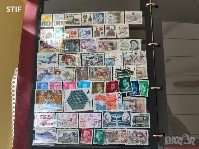 Класьор с пощенски марки, снимка 5 - Филателия - 50842206