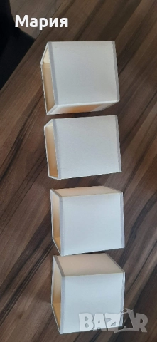 Плафони за лампа 4бр. малки   и един голям., снимка 3 - Полилеи - 37734858