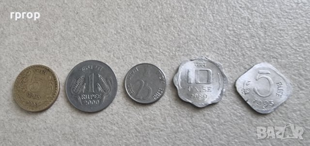Монети. Индонезия. Рупии. 5 бр., снимка 2 - Нумизматика и бонистика - 42425261