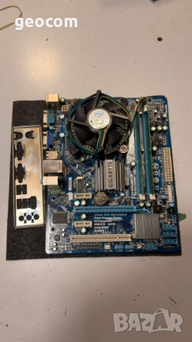 GA-G41MT-S2P + E3400 + 4GB DDR3 + FAN (Пълен комплект)