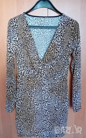 Рокля тигрова десен , снимка 3 - Рокли - 49957806