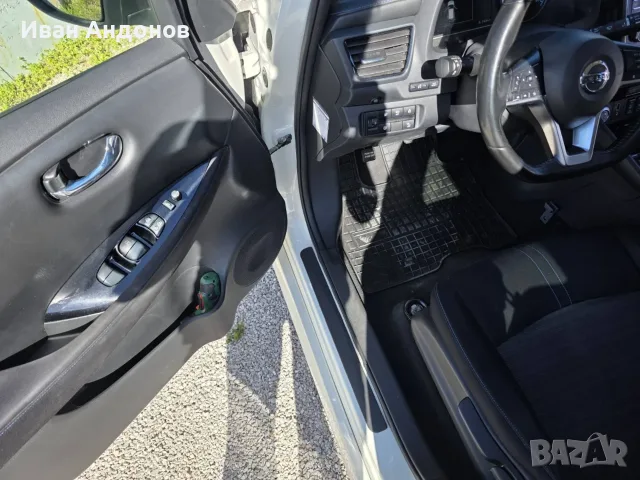 Nissan Leaf Термопомпа, 360* камери, всички защити, 100% бат.като новa, снимка 7 - Автомобили и джипове - 56345981
