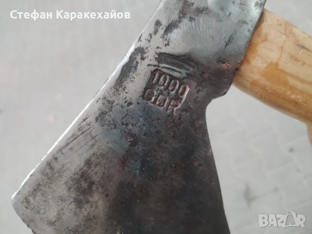 Топор от соц периода , снимка 7 - Антикварни и старинни предмети - 56168411