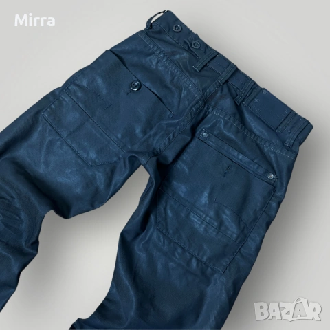 G-STAR RAW WAXED DENIM Y2K Opium Black Jeans "Army Radar Straigt" (2008-2011) !RARE!, снимка 6 - Дънки - 52044875