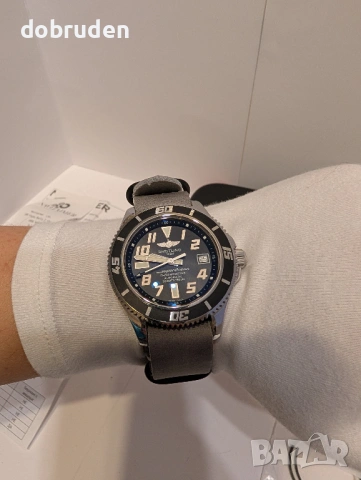 Промо! Breitling SuperOcean Steelfish 42mm A17364 Black diver часовник, снимка 10 - Мъжки - 53518277