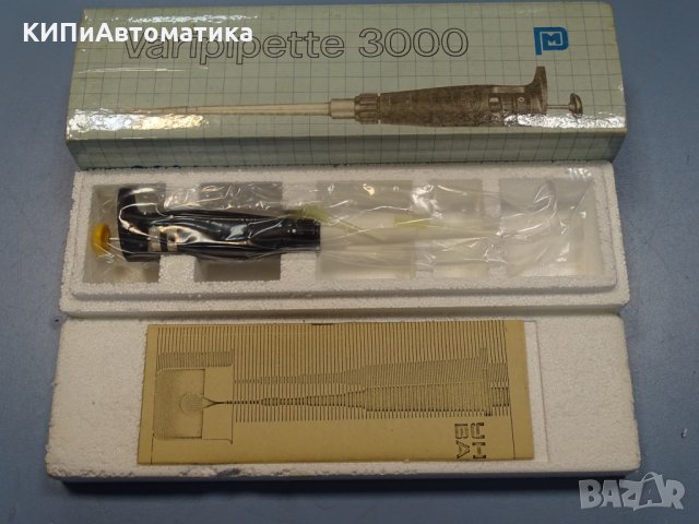 Пипета лабораторна Varipipette 3000, 2:20, 20:200, 200:1000, снимка 1 - Лаборатория - 35875415