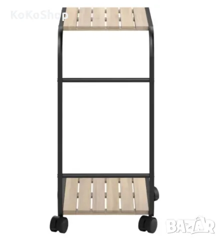 Маса на колелца-30х46х65 см./помощна маса, снимка 2 - Маси - 49709212