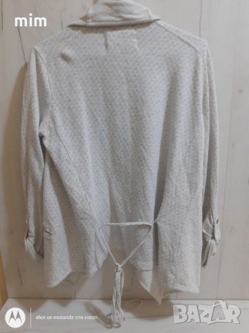 Ленено наметало с 3/4ръкави street one, снимка 3 - Якета - 34404688