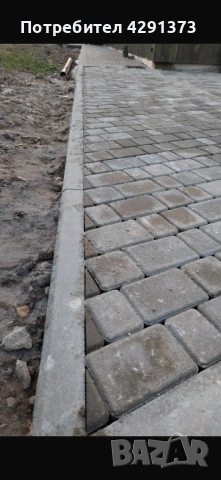 Редене на павета,тротоарни плочки и бордюри, снимка 2 - Гранитогрес и плочки - 53763450