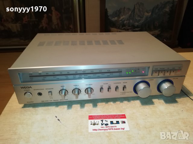 WEGA R350SH 350watt receiver-made in west germany 1509211958, снимка 6 - Ресийвъри, усилватели, смесителни пултове - 34145809