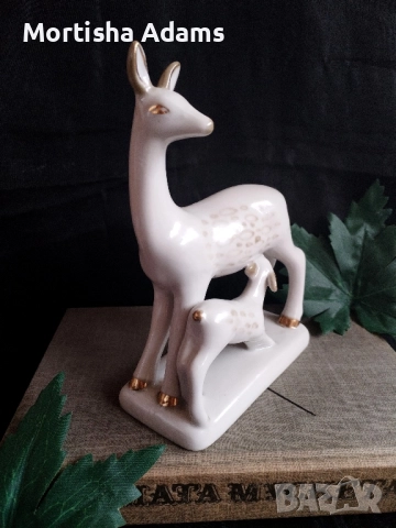 Статуетка "Кошута с еленче"- СССР, снимка 5 - Колекции - 52546687