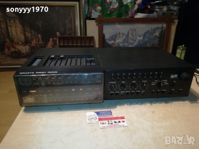 GRAETZ-PROFI REGIE 306-MADE IN WEST GERMANY 0711211814, снимка 2 - Ресийвъри, усилватели, смесителни пултове - 34726267