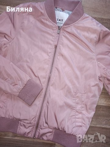 Розово бомбер яке, снимка 3 - Якета - 42014363