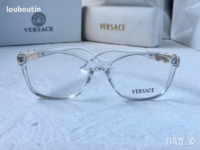 Versace диоптрични рамки.прозрачни слънчеви,очила за компютър, снимка 3 - Слънчеви и диоптрични очила - 41799037