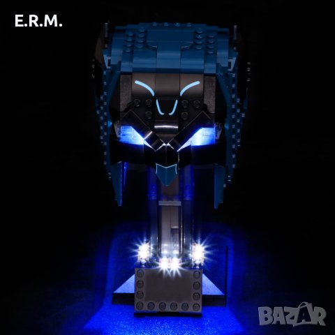 BRIKSMAX Led Lighting Kit for Classic TV Series Cowl - Съвместим с Lego 76238 Building Blocks Model 