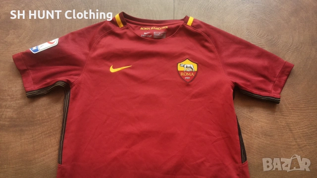 NIKE AC ROMA NAINGGOLAN Kids Footbal T-Shirt Размер 10-12 г / 137-147 см детска футболна 46-67, снимка 3 - Детски тениски и потници - 53214202