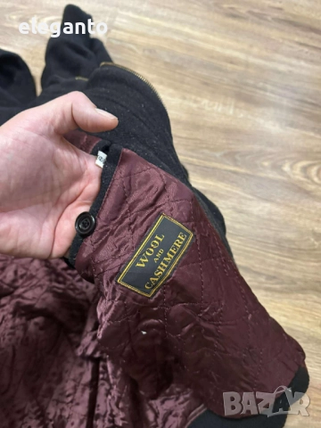 Мъжко зимно яке Вълна и Кашмир Cornwell  100% Wool Cashmere  , L размер, снимка 7 - Якета - 52626348