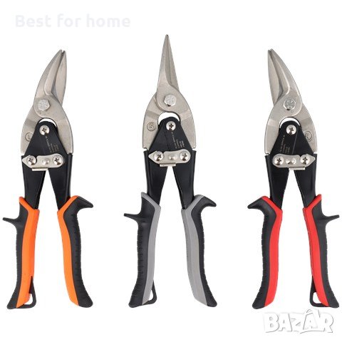 Комплект от 3 ножици за метал Werckmann metal cutter set