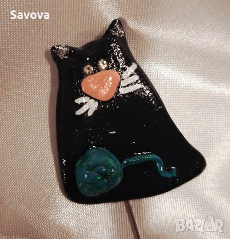 Брошки Котки, снимка 4 - Подаръци за жени - 53036976