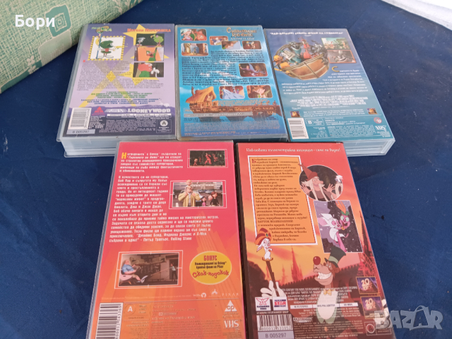 Детски видеокасети VHS, снимка 5 - Анимации - 44589842