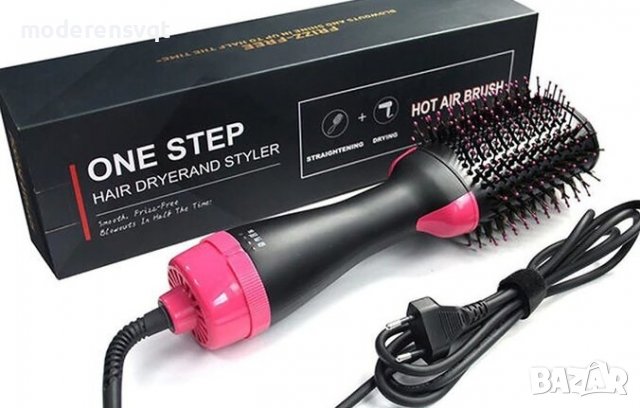 Електрическа четка и сешоар 2в1, снимка 4 - Сешоари - 38696463