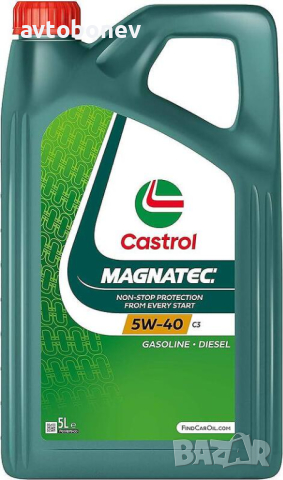 Двигателно масло CASTROL MAGNATEC 5W-40 C3, снимка 5 - Части - 44713927