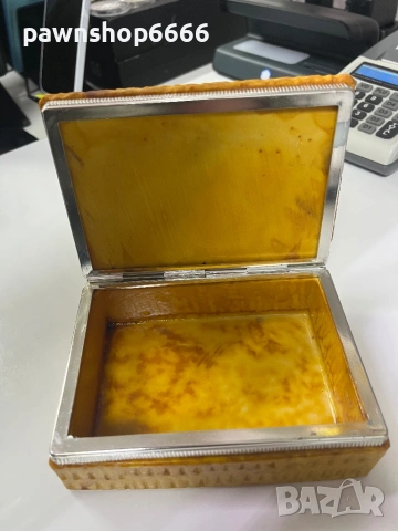Кутия за бижута от алабастър , снимка 6 - Антикварни и старинни предмети - 53423561