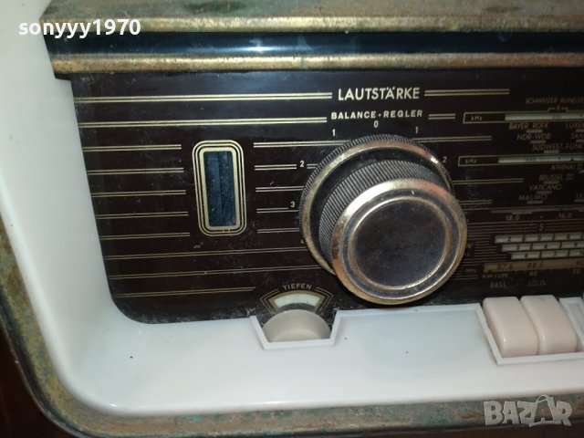 TELEFUNKEN ALRGRO-TUBE STEREO RECEIVER-GERMANY LNV2008231810, снимка 5 - Ресийвъри, усилватели, смесителни пултове - 41913008