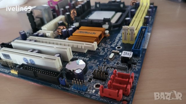 Дънна платка ASRock ALiveNF6P-VSTA + процесор, снимка 5 - Дънни платки - 44387419