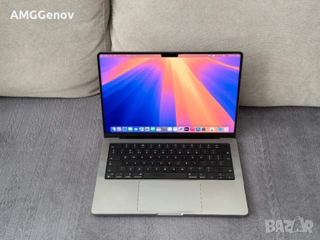 *32GB Ram*Като Нов  Macbook Pro 14’ M1 Pro 2021/32GB Ram/512GB SSD, снимка 2 - Лаптопи за работа - 52848832