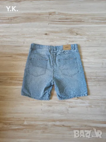 Оригинални мъжки къси гащи Bershka Denim, снимка 3 - Къси панталони - 50065396