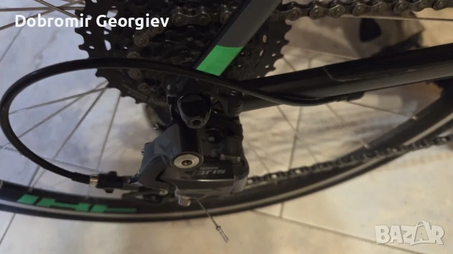 Продавам Cube Attain 2018 Road Bike – размер рамка 53 см, Shimano Claris, в отлично състояние (10/10, снимка 3 - Велосипеди - 53811183