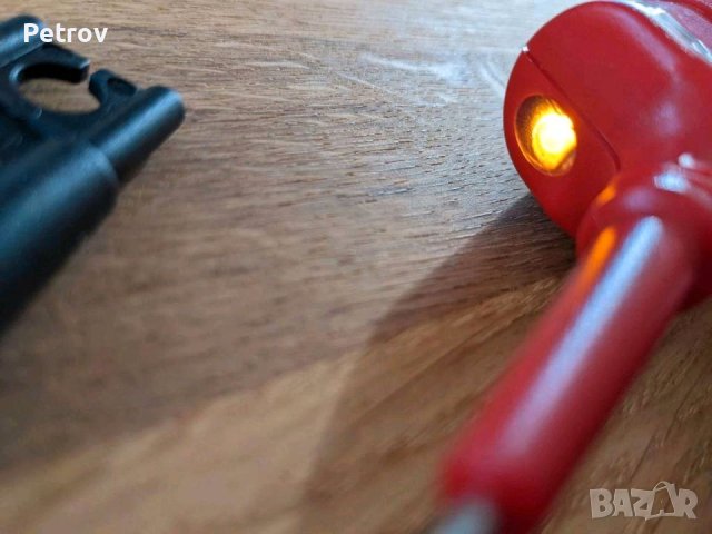 BENNING DUSPOL expert - GERMANY - PROFI Voltage Tester 12 - 750 V AC/DC Електроизмервателен Уред !!!, снимка 12 - Клещи - 41660406