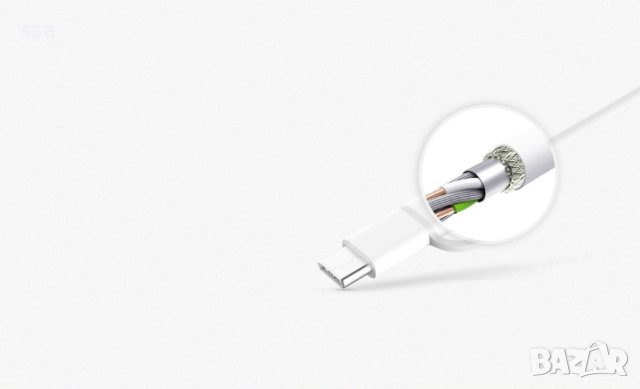 XIAOMI Mi 2in1 кабел USB (А) - micro USB / Type C, 100см - SJV4082TY, снимка 4 - USB кабели - 41364095