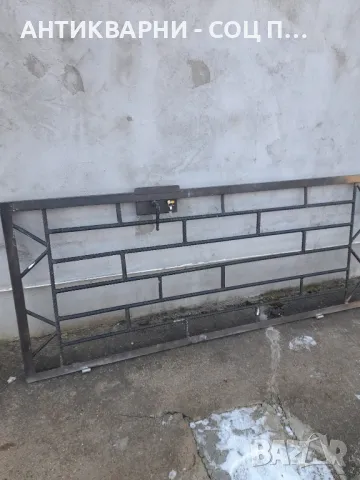 Стара Масивна Метална Врата Порта Височина 193см Широчина 80см Тегло 37кг., снимка 12 - Антикварни и старинни предмети - 48722303